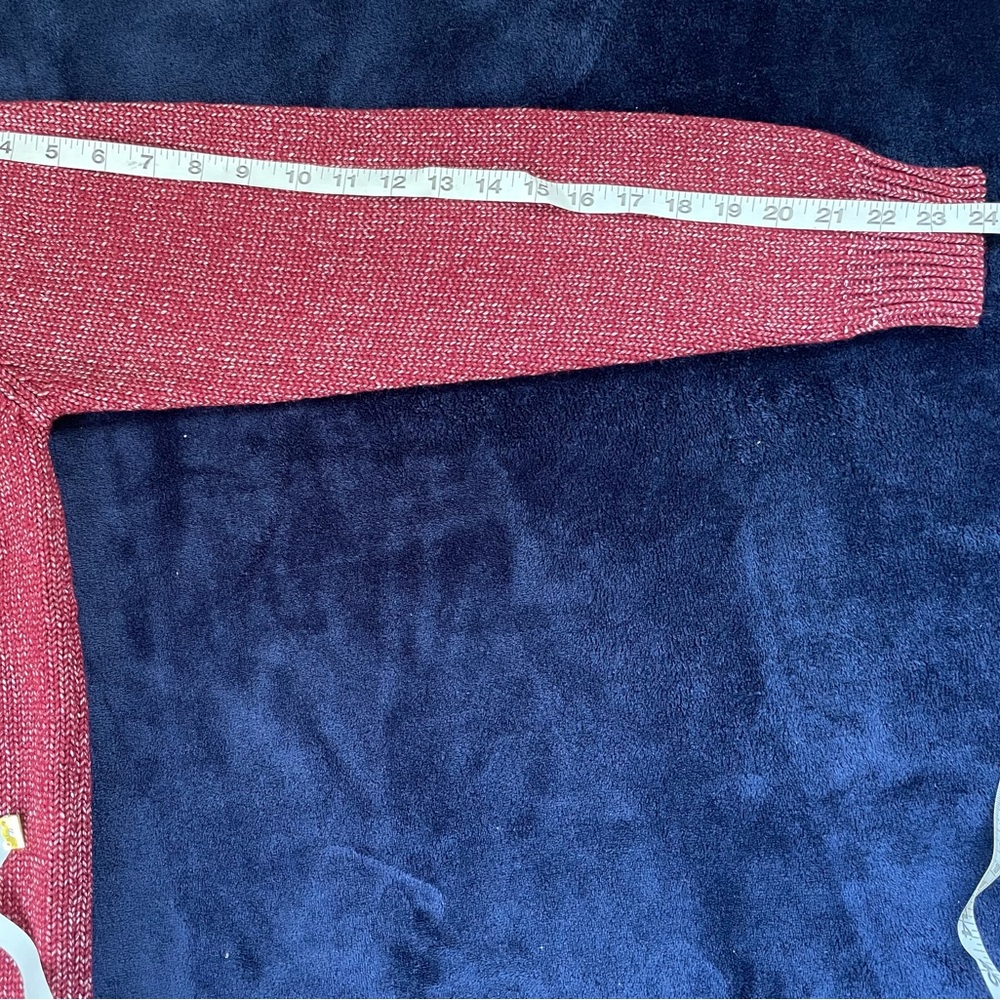 Ruby Ruche-Tie Cardigan Sweater - Picture 13 of 17